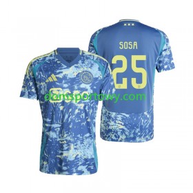 Koszulka Ajax Amsterdam Wout Weghorst 25 Wyjazdowe Koszulki Piłkarskie 2024-2025 Krótki Rękaw